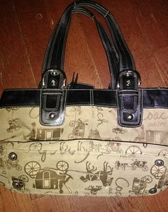 ❤RARE Coach Horse & Carriage Pleated Tote Bag ❤ ❤RARE Coach Horse & Carriage Pleated Tote Bag ❤