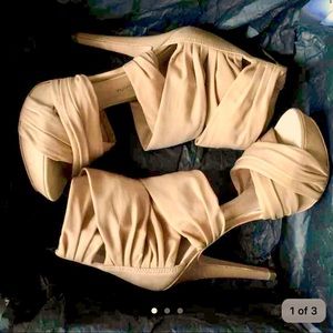 Marciano platform heels