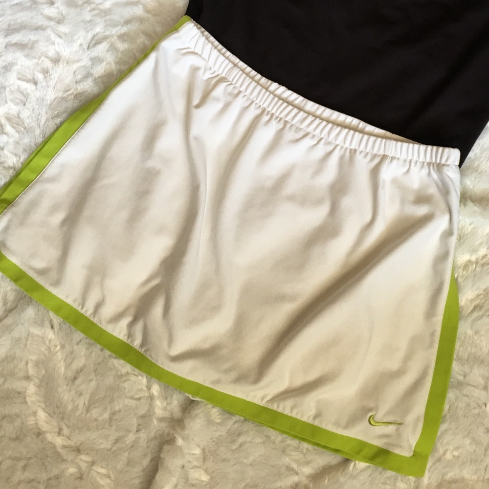 White Nike Skort