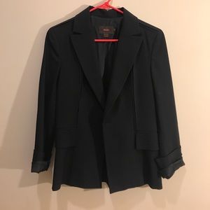 Black Pinstriped Jacket