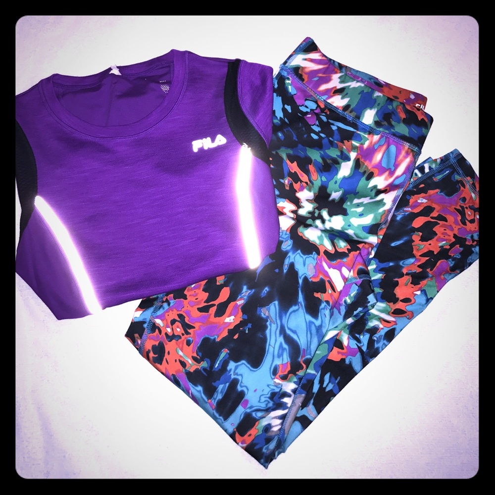 Groovy FILA Long Running Pants