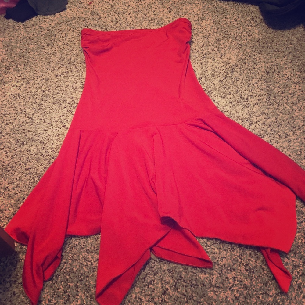 Red dress