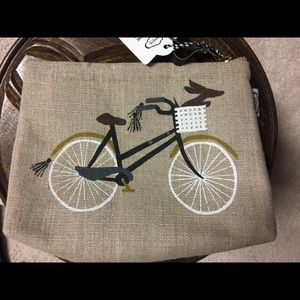 Dachshunds & Bike Cosmetic Bag