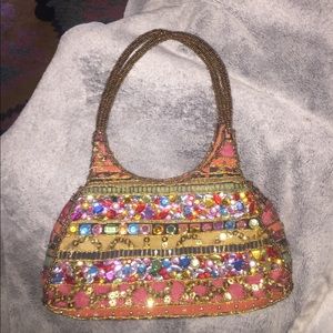 Beautiful beaded purse