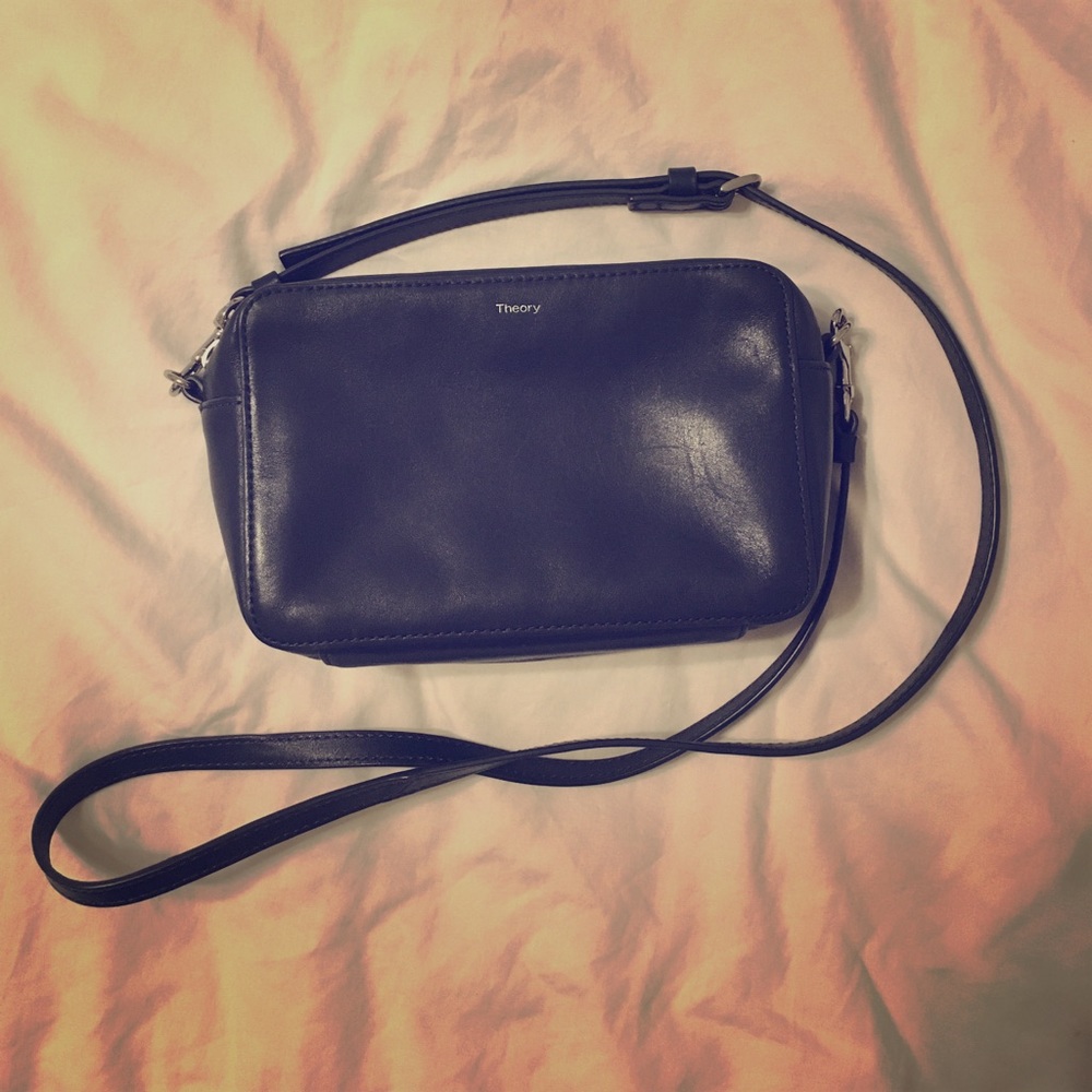 Theory Leather Crossbody