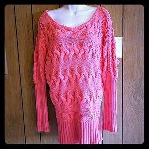 Pretty crocheted sweater