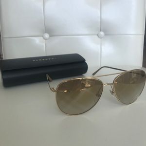 Authentic Burberry Aviator sunglasses