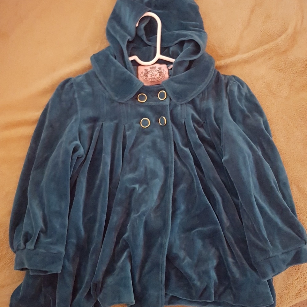 Juicy Couture Velour Jacket sz Large L