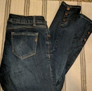 1822 Button Ankle Jeans