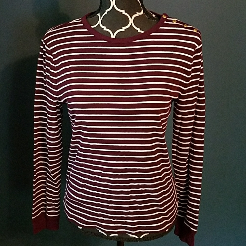 Chaps Burgundy Everyday Casual