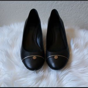 Tory Burch Black Wedges Tory Burch Black Wedges