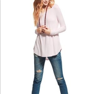 Calypso Jazmin shirttail tee