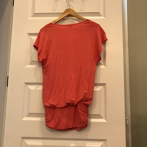 Sworn Virgins bamboo knot top, silk trim - Picture 2 of 2