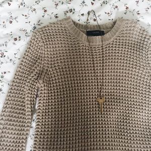 Oatmeal Knit Sweater