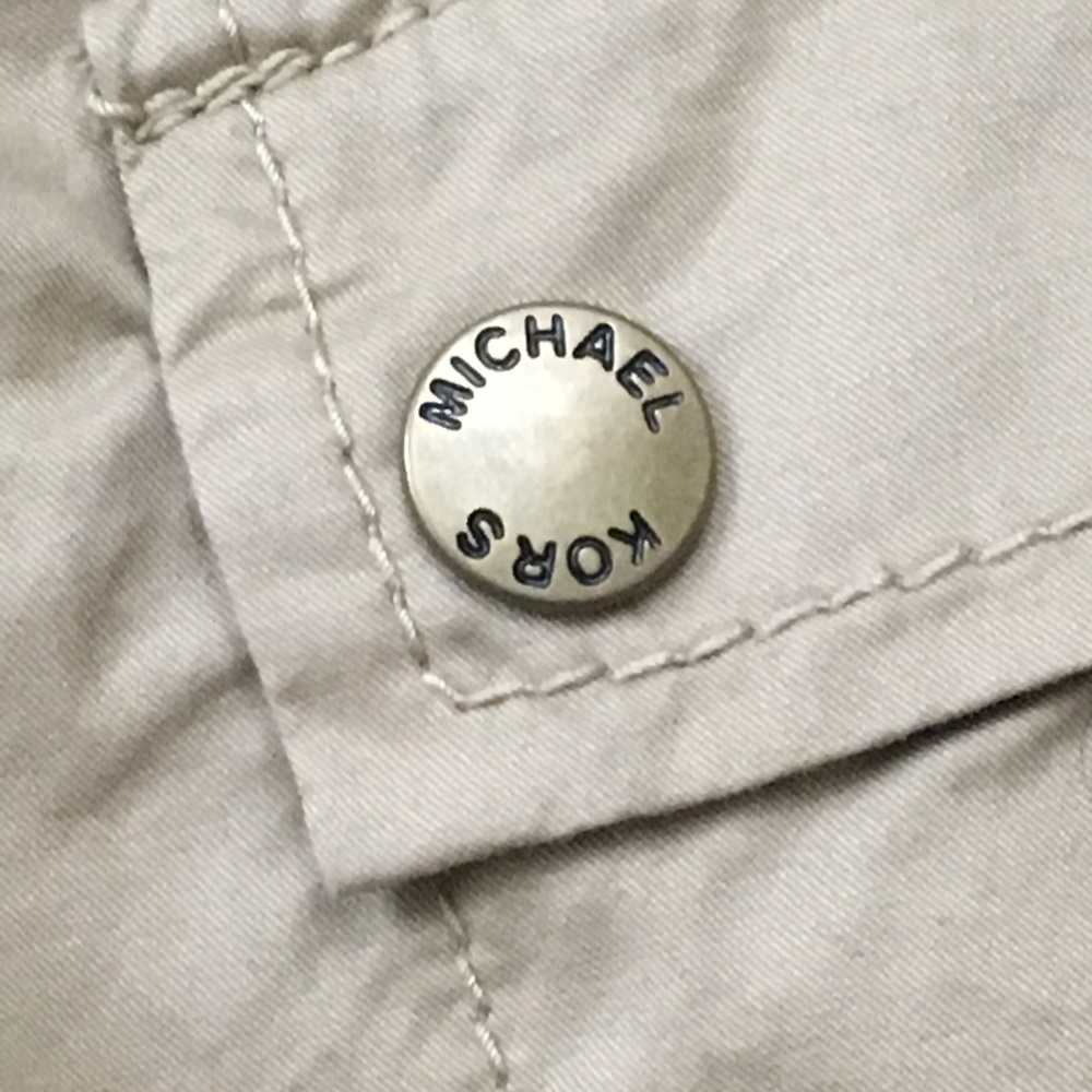 MICHAEL Michael Kors Rolled Sleeve Anorak, Size M - Picture 7 of 8