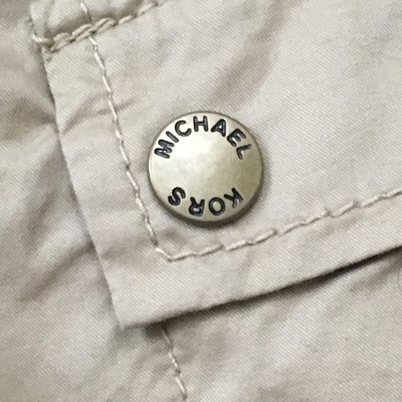 MICHAEL Michael Kors Rolled Sleeve Anorak, Size M - Picture 7 of 8