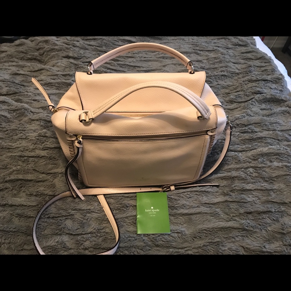 Pale pink Kate Spade purse EUC