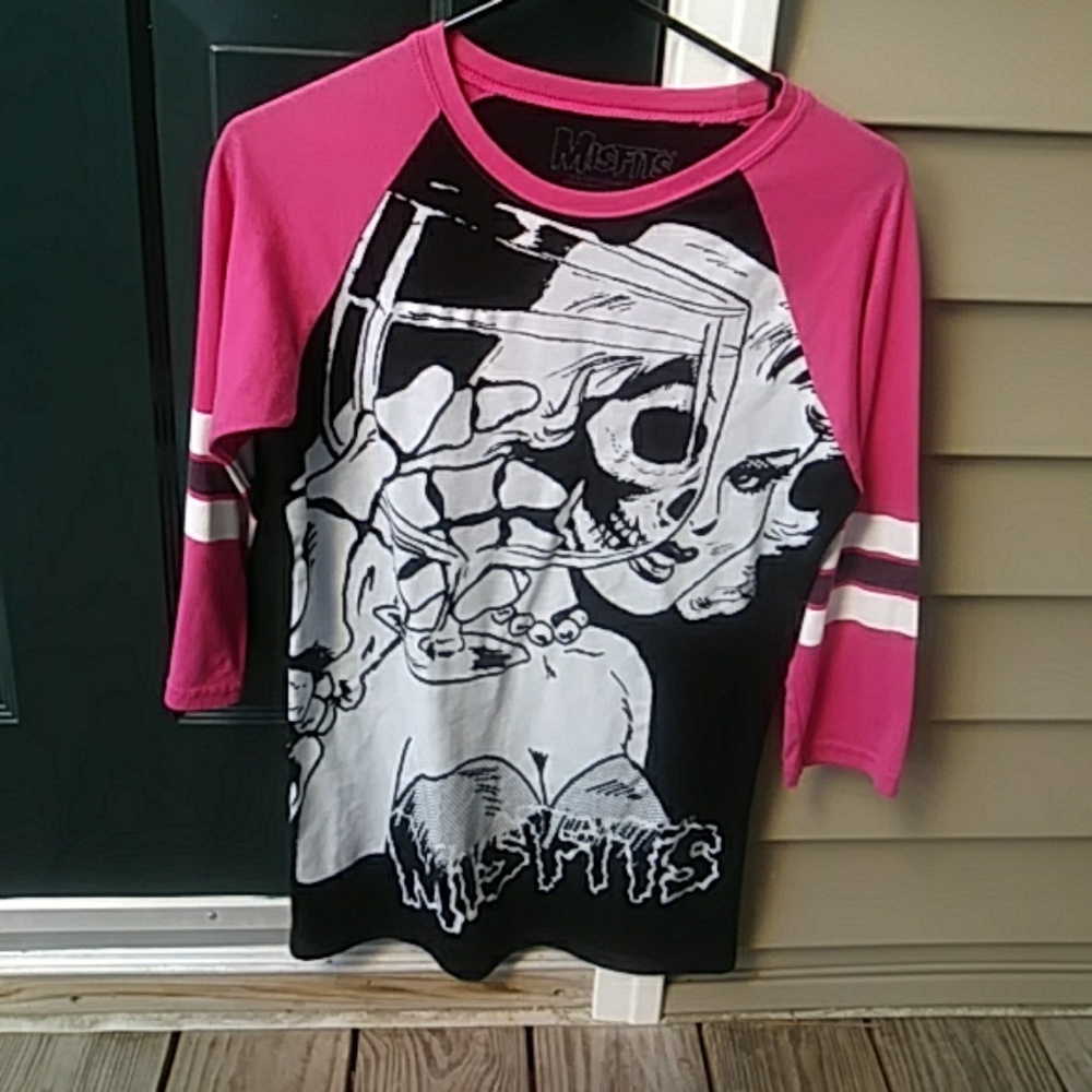 MISFITS BASEBALL LIKE SHIRT RARE