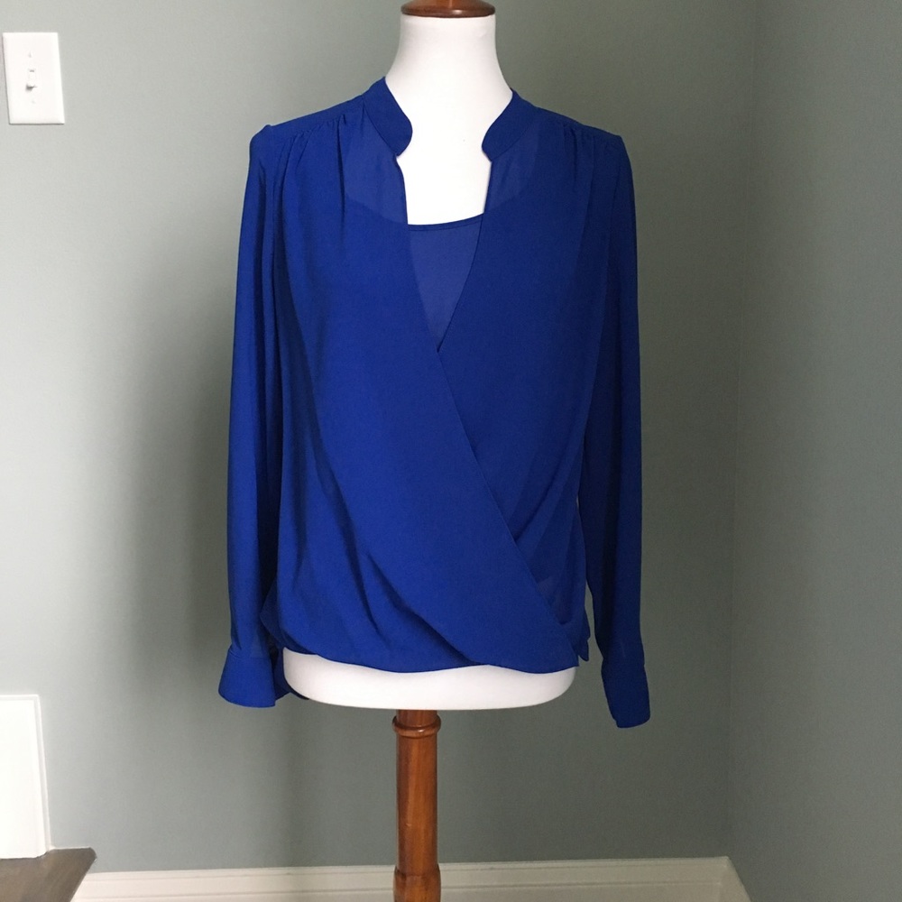 Rose & Olive blue blouse