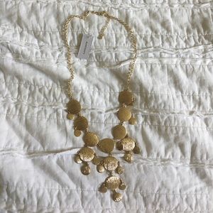 Bancroft gold necklace.