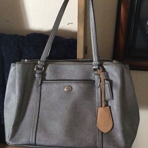 Silver Coach purse