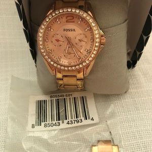 Fossil rose gold watch Fossil rose gold watch