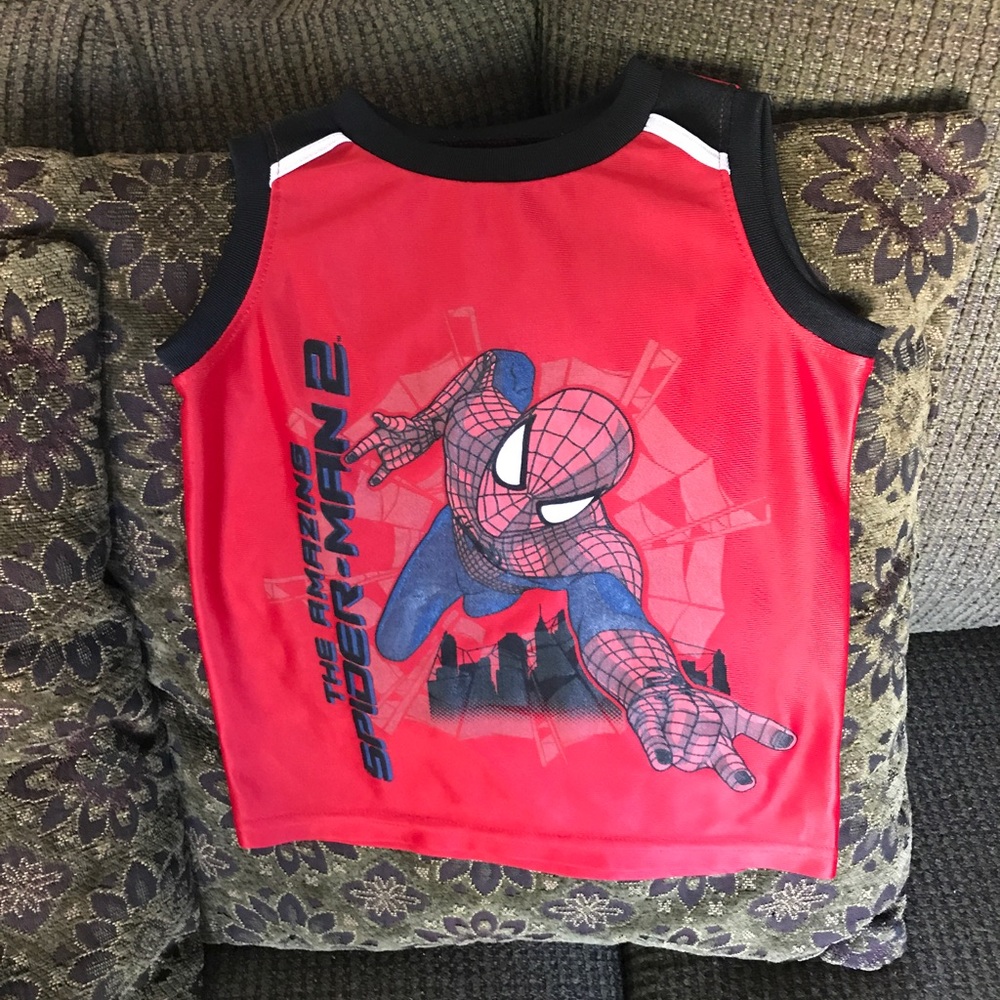 Boys SpiderMan Tank Top