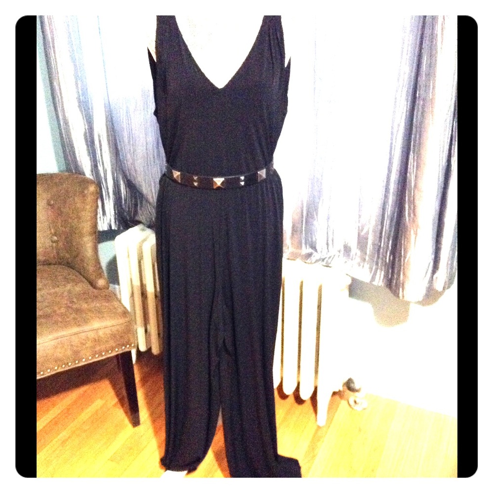 Calvin Klein, black jumpsuit