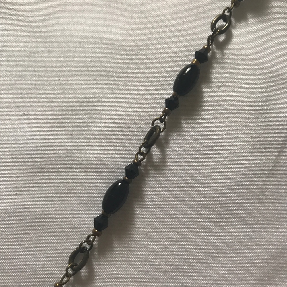 🎉HP🎉 2 Ways to Wear Handmade - Black/Brass - Picture 6 of 7