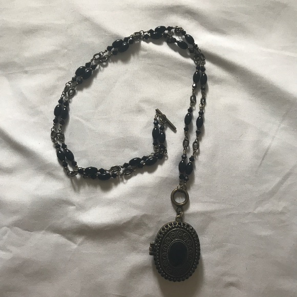 🎉HP🎉 2 Ways to Wear Handmade - Black/Brass - Picture 3 of 7