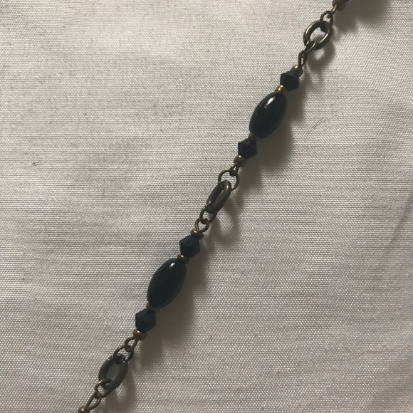 🎉HP🎉 2 Ways to Wear Handmade - Black/Brass - Picture 6 of 7