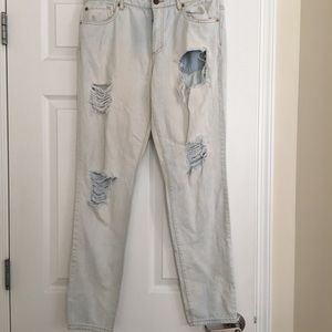 Forever 21 ripped jeans
