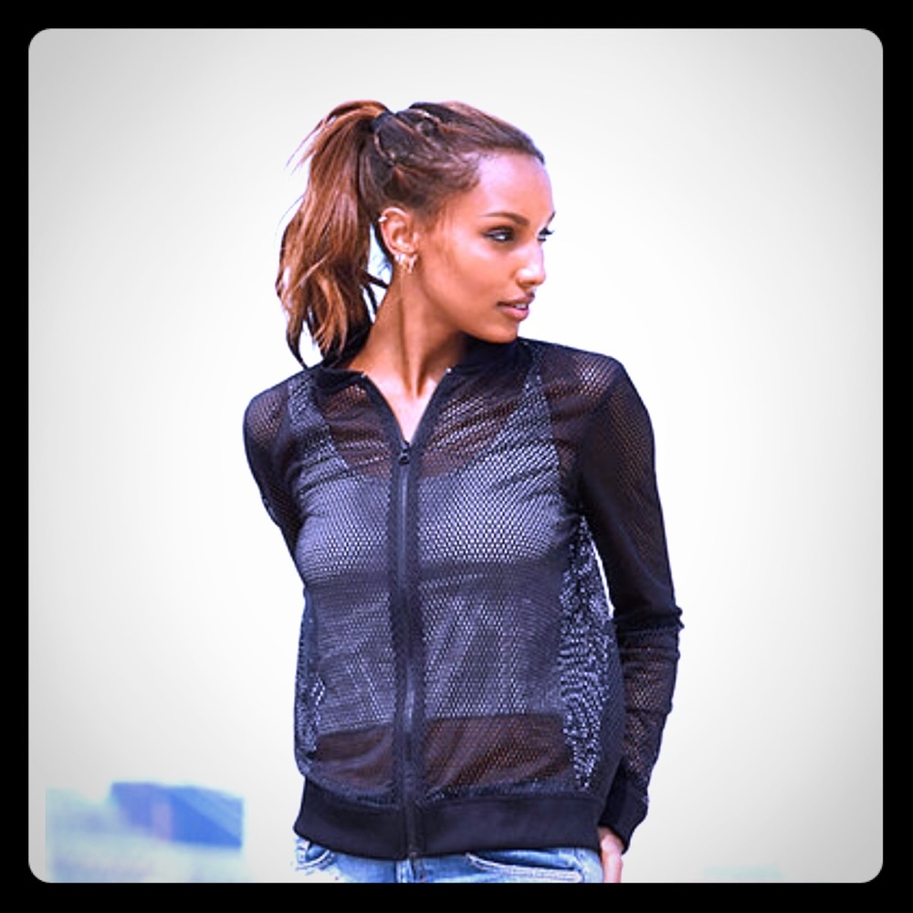 Victoria Secret Mesh Bomber NWT