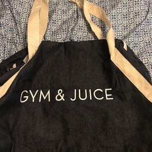 Gym and Juice duffel bag