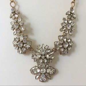 J.Crew Factory Crystal Statement Necklace