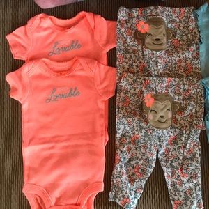 🍭CARTERS Nbw Three piece newborn set
