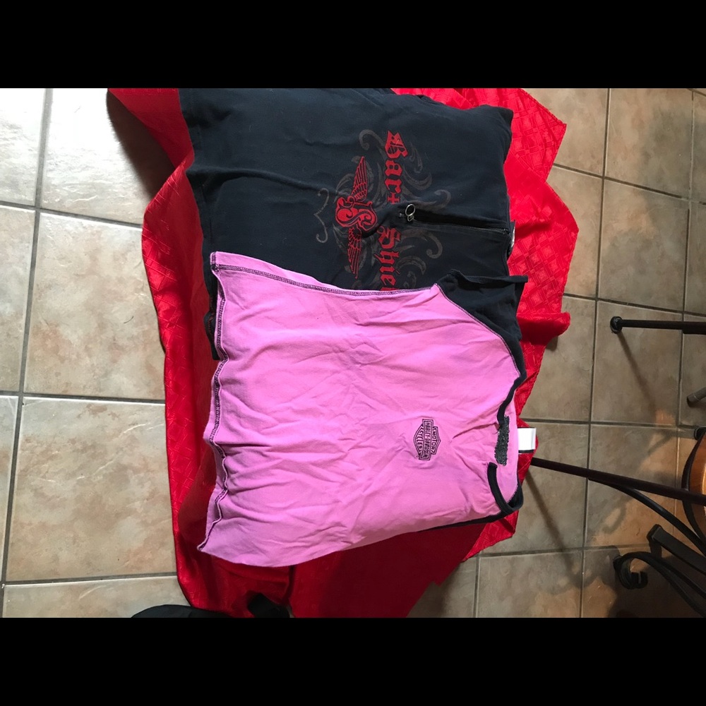 Harley Davidson lot of women’s shirts