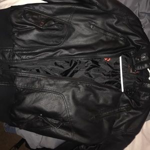 Guess leather jacket
