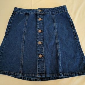 Tall Denim Skirt