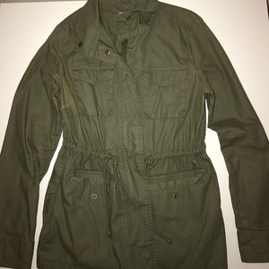 Dark Green Military Jacket