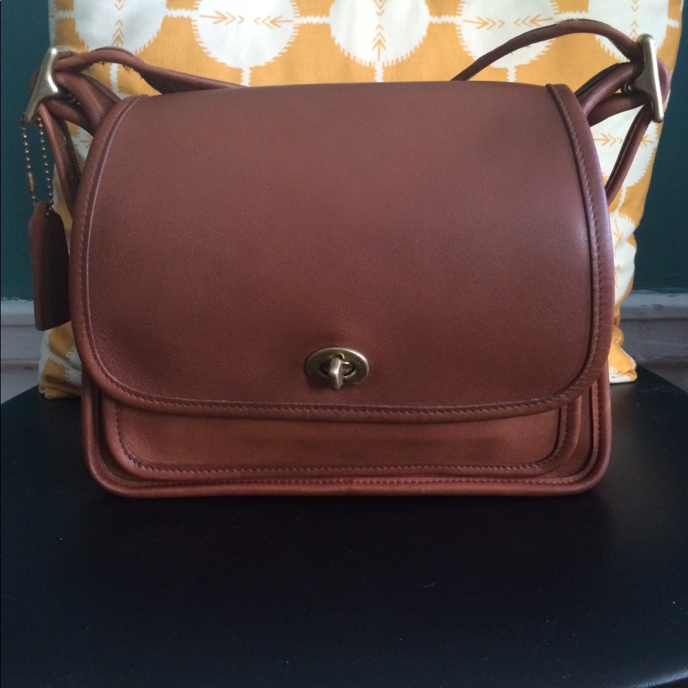 British Tan Rambler's Legacy Coach Bag