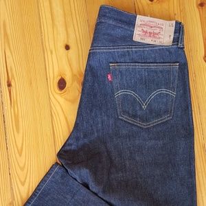 New Levi's Men's 501 38x32 Black Jeans Original
