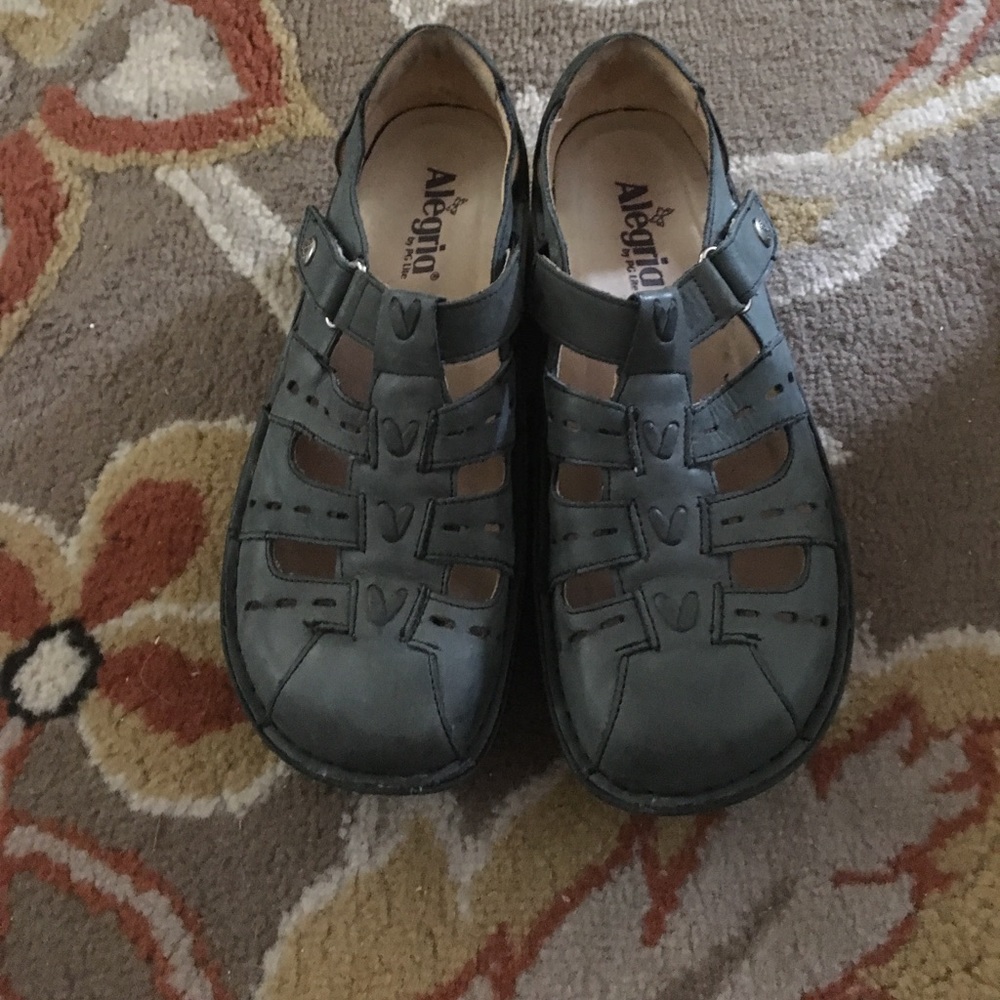 Blue Algeria shoes