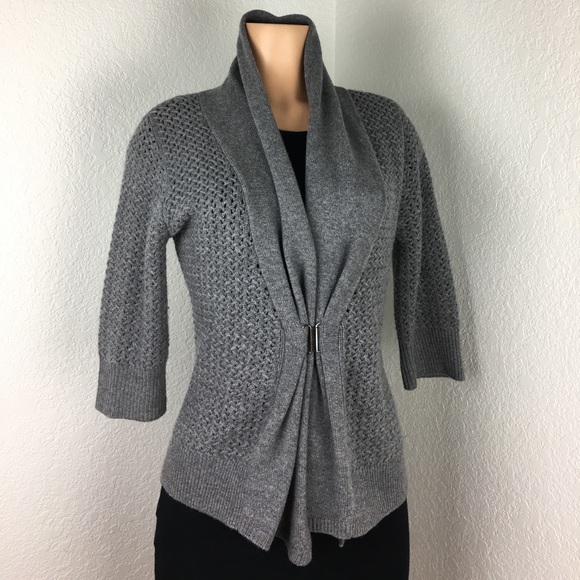 Neiman Marcus Sweaters - Neiman Marcus Cashmere Collection grey sweater LG