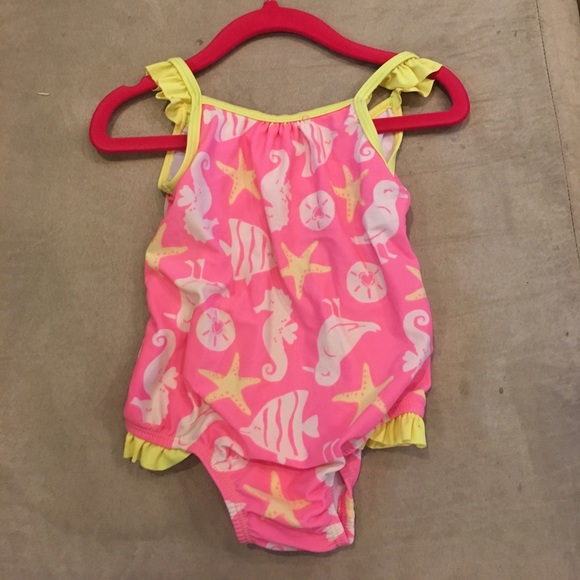 Bundle of Three  little girl bathing suits - Picture 4 of 6
