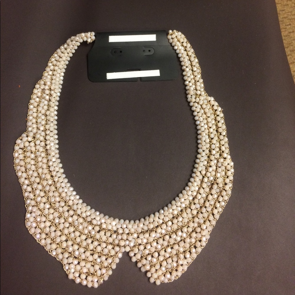 ‼️Unique crystal Bib necklace!!!🎉