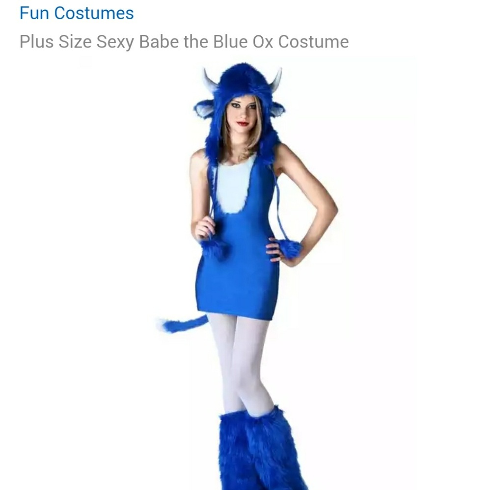1x Babe the blue of costume