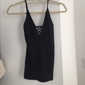 NWT Free People Intimately Black Tank Top
