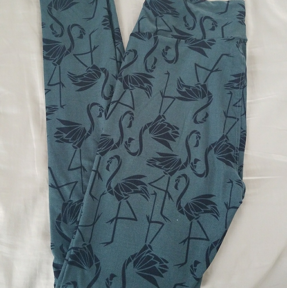 LulaRoe Flamingo Leggings