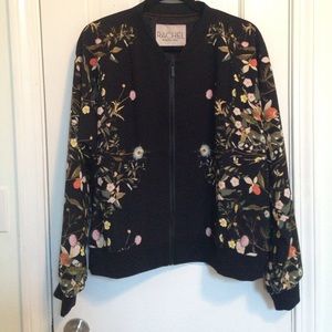 RACHEL by Rachel Roy Floral Bomber